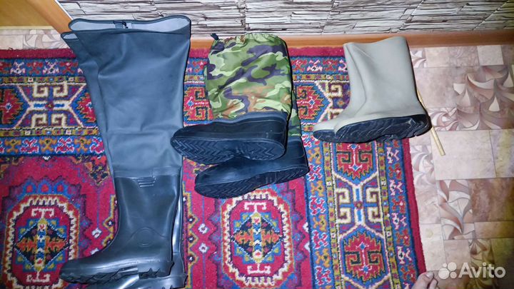 Сапоги резиновые 42,45,43