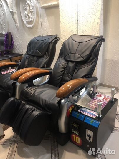 Массажное кресло с купюроприемником