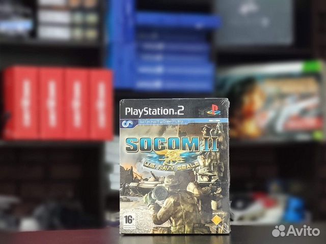 Игра Socom 2 U.S. Navy Seals для PS2 Новая