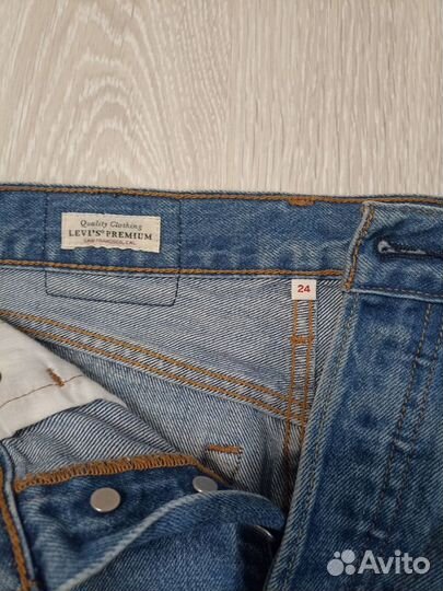 Джинсовая юбка levis