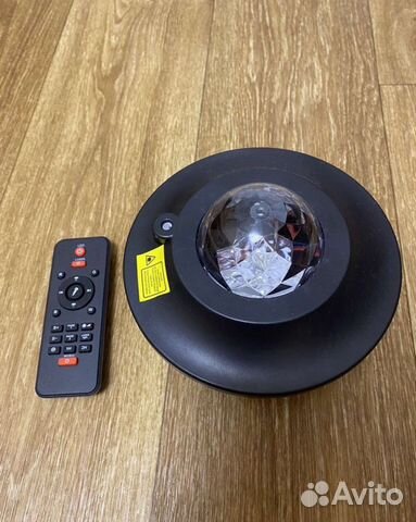 Музыкальный ночник проектор звездное небо