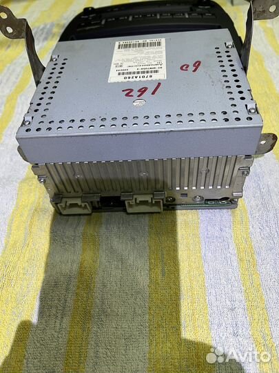 Штатная автомагнитолла mitsubishi outlander XL