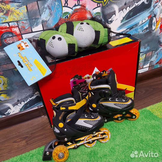 Роликовые коньки детские