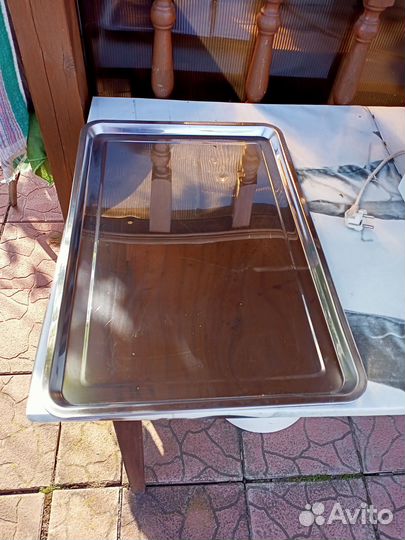 Поднос металлический
