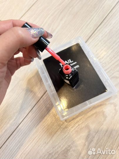 Гель-лак персиковый