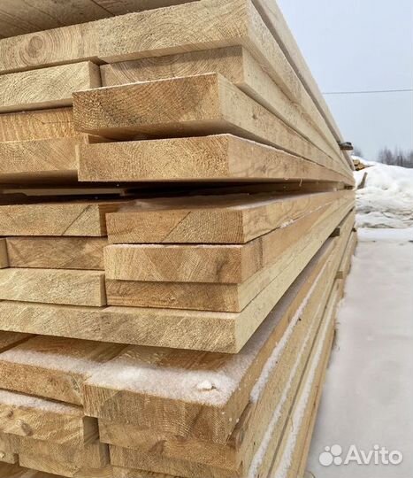 Доска из сосны с доставкой ГОСТ