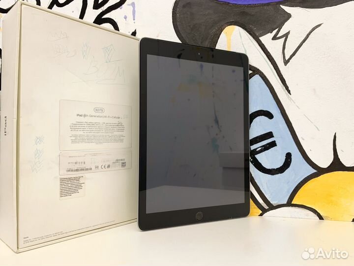 iPad 6-gen 2018 32gb + Cellular