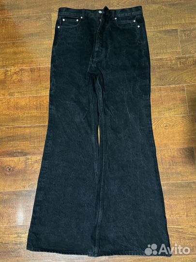 Rick owens drkshdw bolan bootcut pants оригинал