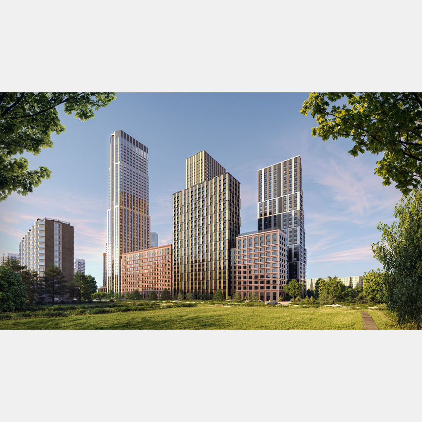 2-к. квартира, 43,4 м², 21/24 эт.