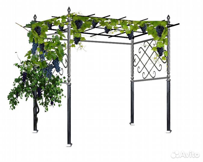 Садовая арка-пергола 