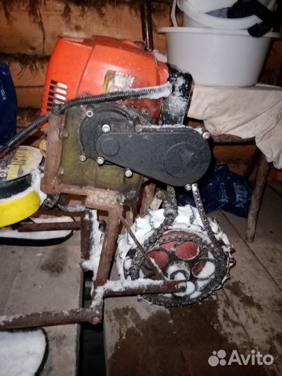 Снегокат с мотором