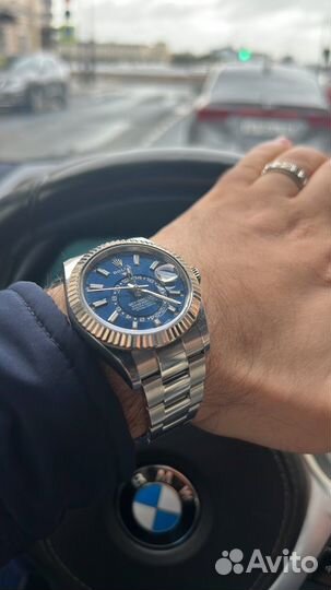 Rolex Sky Dweller Blue