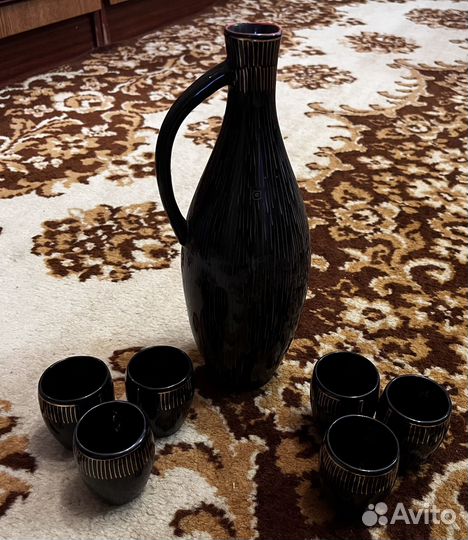 Штоф графин и стопки СССР