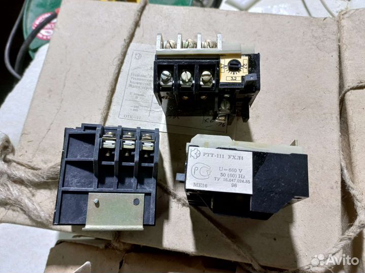 Ртт-111 ухл4 реле 10А, 3.2А