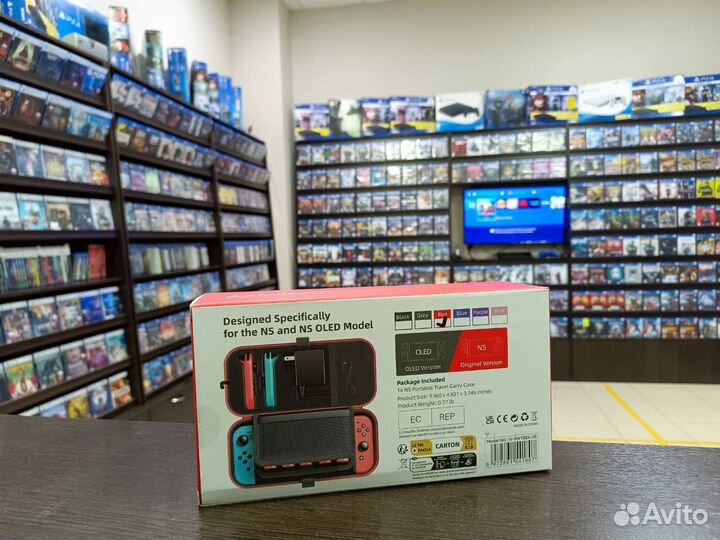 Nintendo Switch oled сумка Carry Case Red