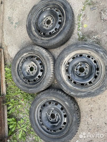 Резина Pirelly Zero ice 185/60/15+штампы