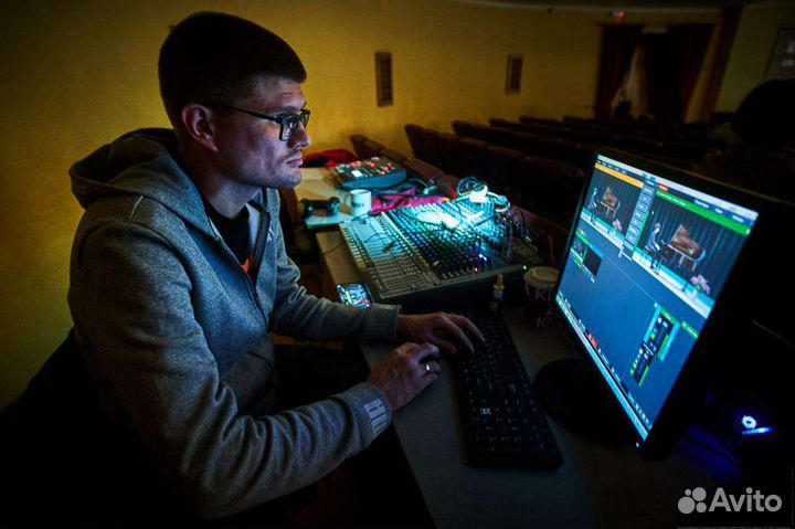 Видеосъемка/прямые трансляции/монтаж