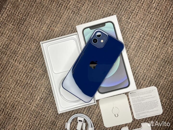 iPhone 12 128 blue новый