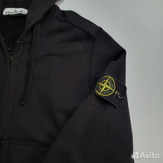 Stone island zip hoodie