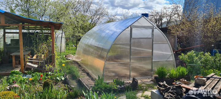 Теплицы «Капелька» и «Арка». Фундамент в комплекте