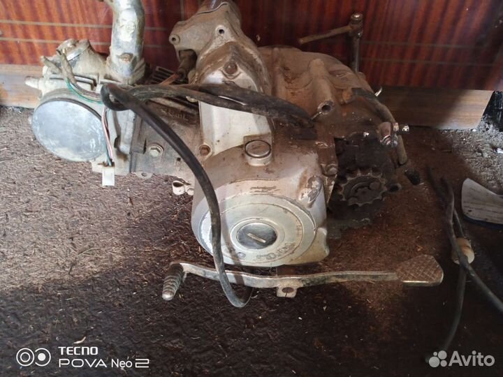 Двигатель на мопед альфа 110 бу