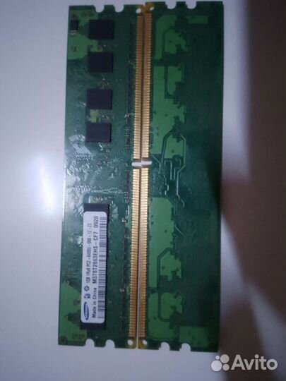 Материнская плата с процессором и озу