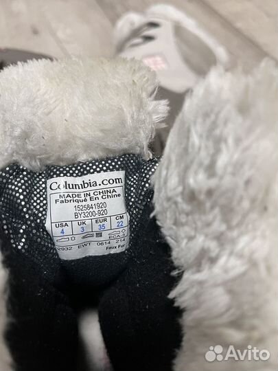 Ботинки Columbia omni heat