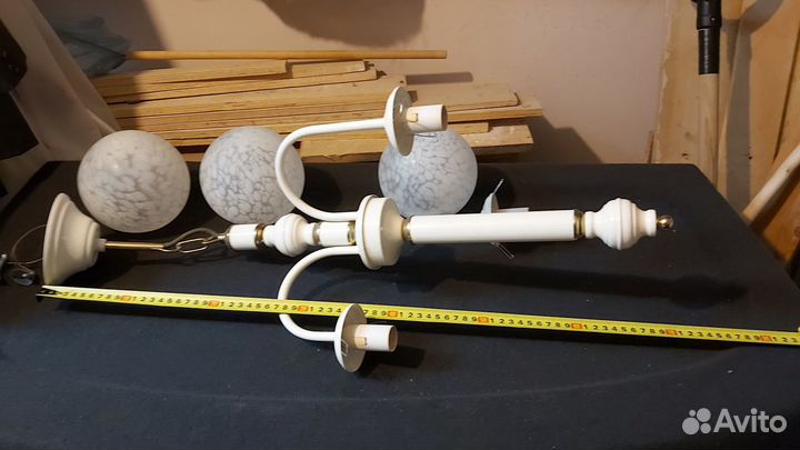 Люстра потолочная бу