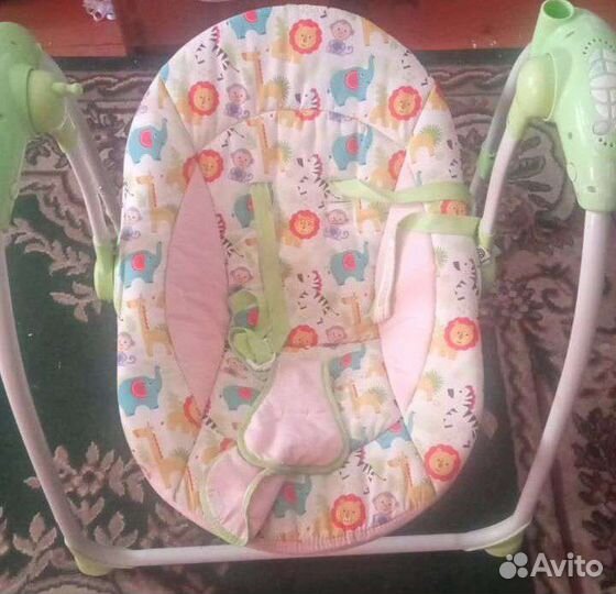 Детские электронные качели для новорожденных