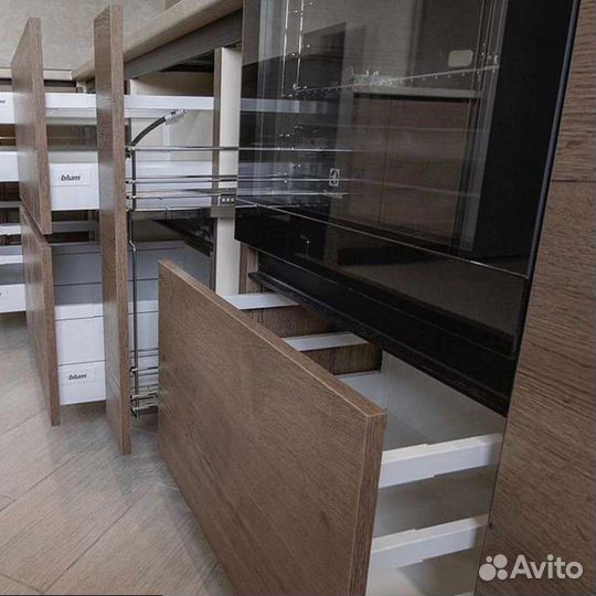 Кухни на заказ современный дизайн Н1