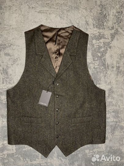 Новый твидовый жилет Walker Slater 50