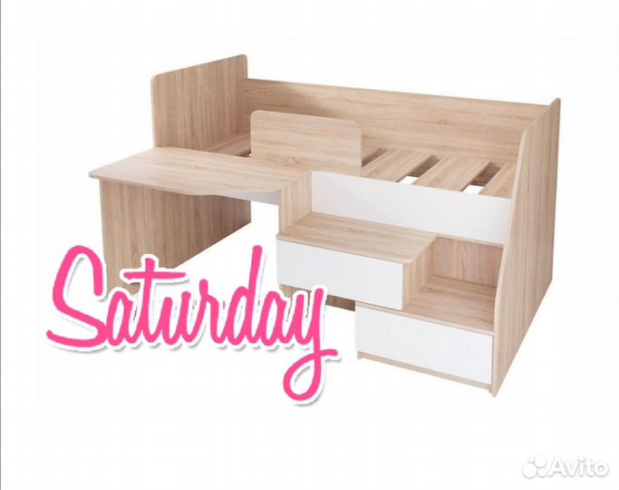 Детская кровать с матрасом