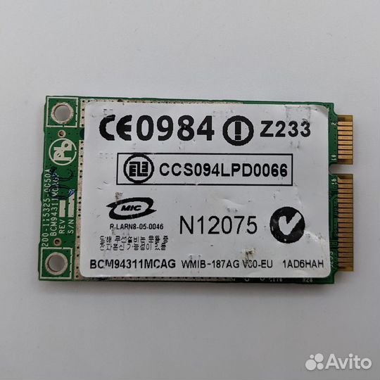 Wi-Fi модуль 407160-002, HP Pavilion dv6000, DV900