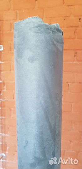 Серая алькантара с клеевой основой