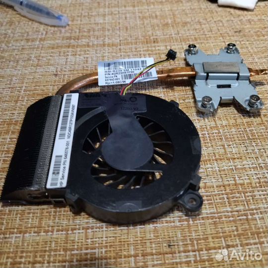 Система охлаждения для ноутбука