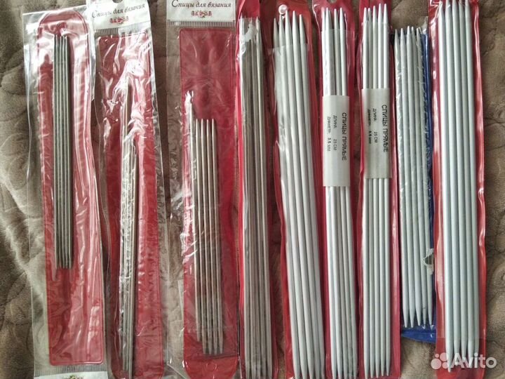 Спицы, крючки для вязания