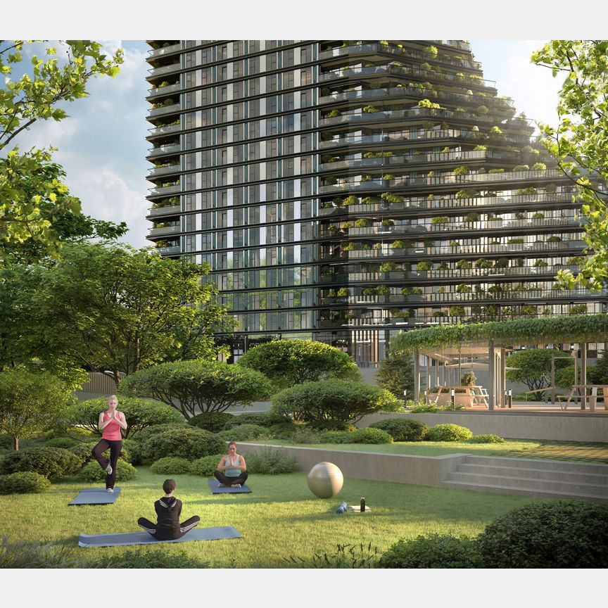 2-к. квартира, 66,3 м², 14/55 эт.