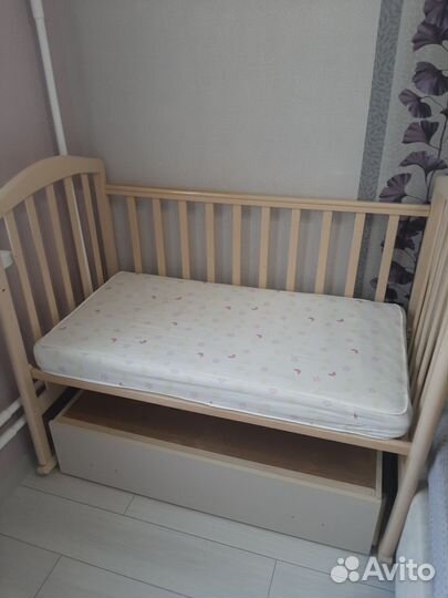 Детская кровать для новорожденных