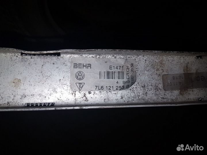 Радиатор Audi q7