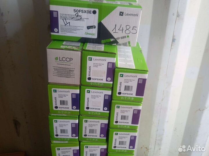 Картриджи lexmark 50f5x0e