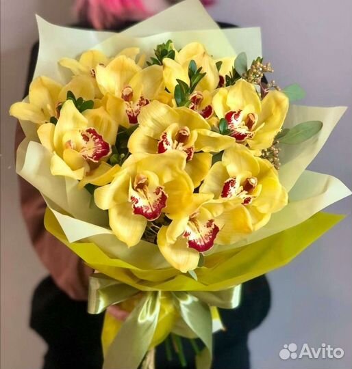 Букет цветов. Букет из Орхидеи. Доставка цветов