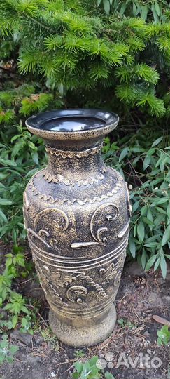 Ваза напольная керамическая. Новая