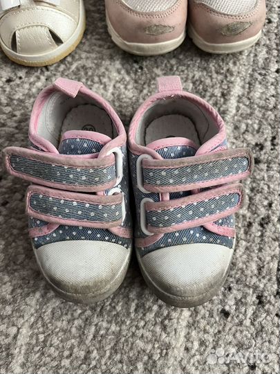 Обувь пакетом для девочки