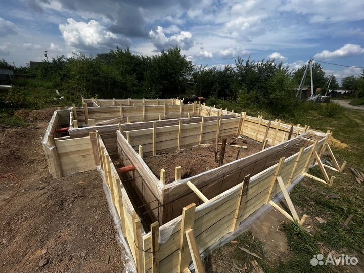 Строительство фундамента Гарантия работ