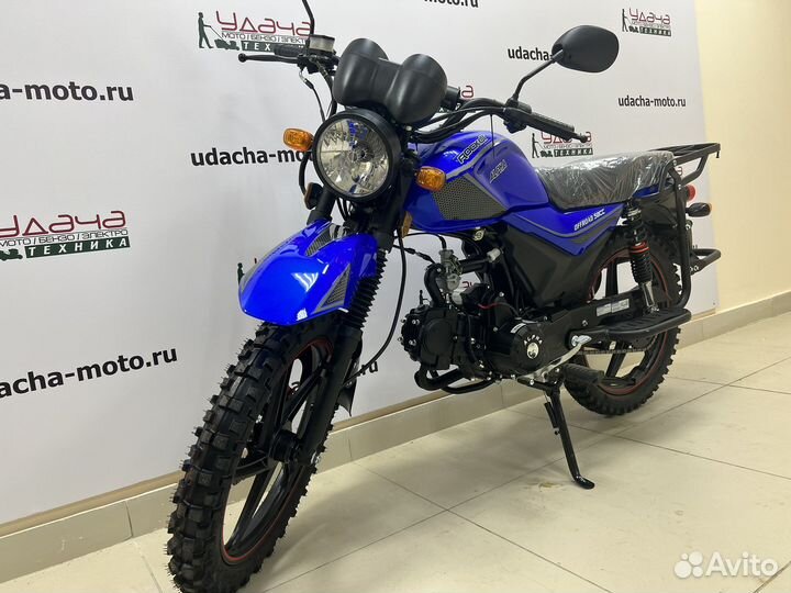 Мопед rockot alpha offroad M-12 (синий матовый)