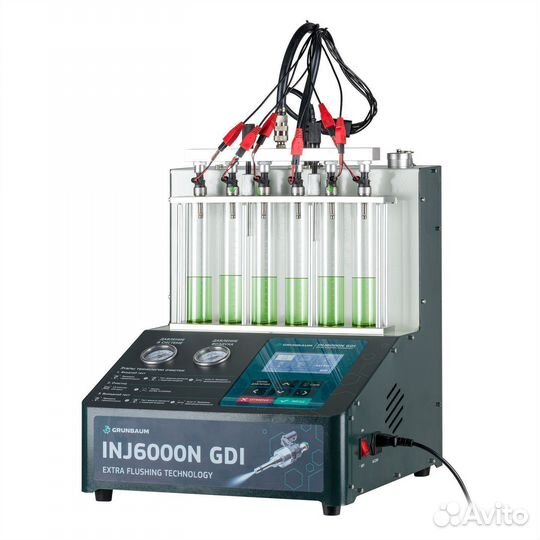 Стенд УЗ GrunBaum INJ6000N GDI, для 6-и форсунок