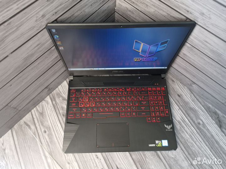 Asus TUF Gaming FX86 I5 8300 / GTX1050TI / 16гб