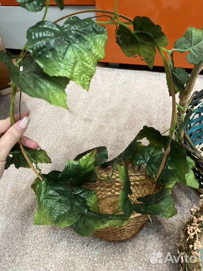Корзина плетеная