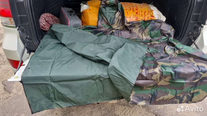 Пончо защитное камуфляж новое