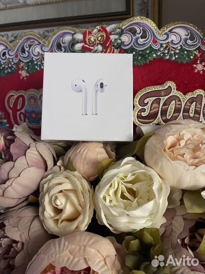 Беспроводные наушники apple airpods 2